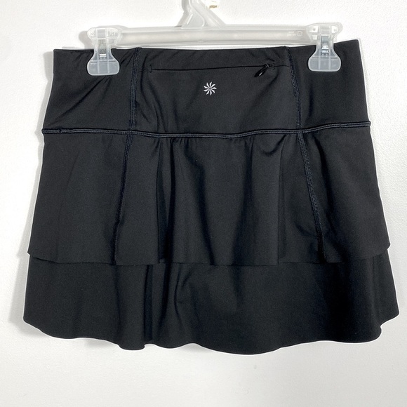 Athleta Momentum High Rise Black Pleated Skort size small - Picture 1 of 15